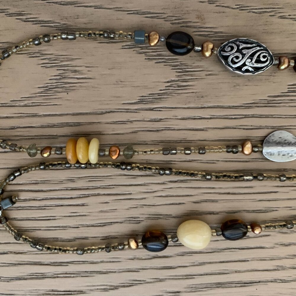 Silpada N1928 Necklace 60" Long Serpentine Boho Necklace - Picture 7 of 8